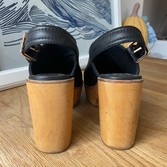 Charlotte Stone Bonnie in black leather, size 5 - Picture 3 of 7